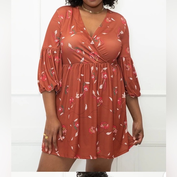 ELOQUII Elements Balloon
Sleeve Dress size 14/16 ~ NWT - Picture 1 of 5